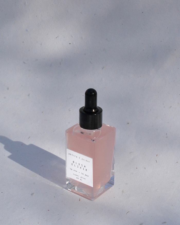 ABTIRA GARDEN Blush Elixir | güçlü aydınlatıcı + leke karşıtı iksir | %5 AHA + %5 BHA bombası 