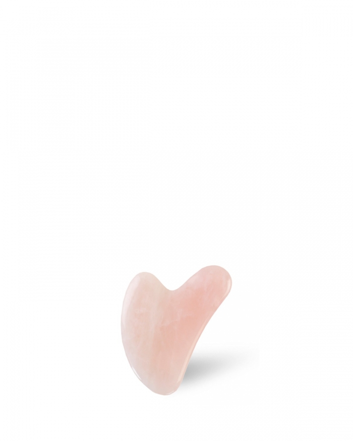 THE SIM CO. Pembe Kuvars Gua Sha - Kalp