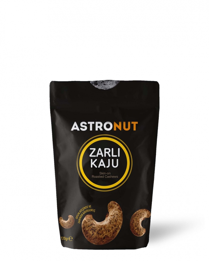 ASTRONUT Odun Ateşinde ve Zarında Kavrulmuş Kaju 120 Gr