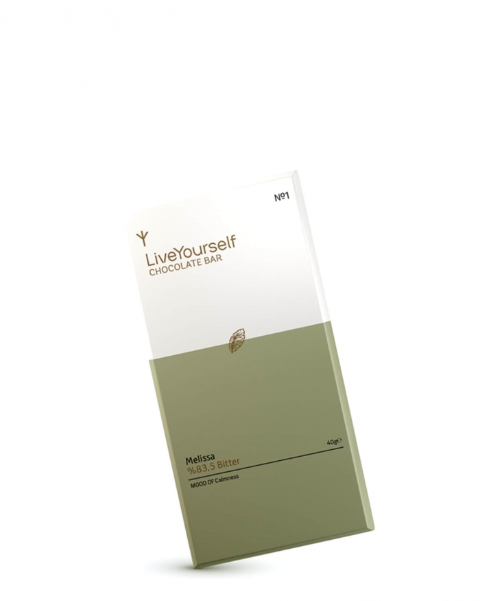 LIVEYOURSELF Melissa Chocolate Bar 40 gr