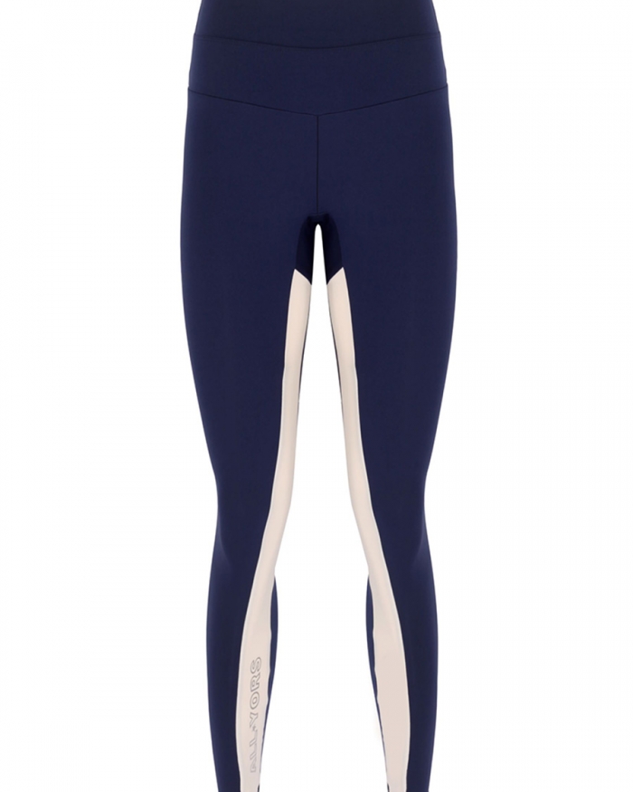 Y.ORSTRULY Corsage Leggings-Indigo