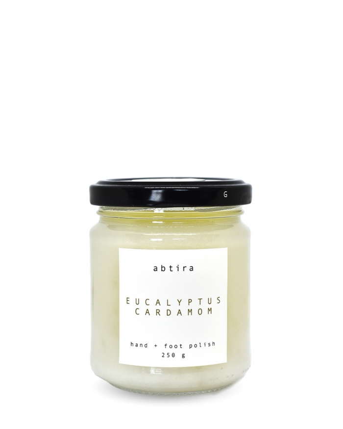 ABTIRA GARDEN Eucalyptus Cardamom | el + ayak için tuzlu ovma