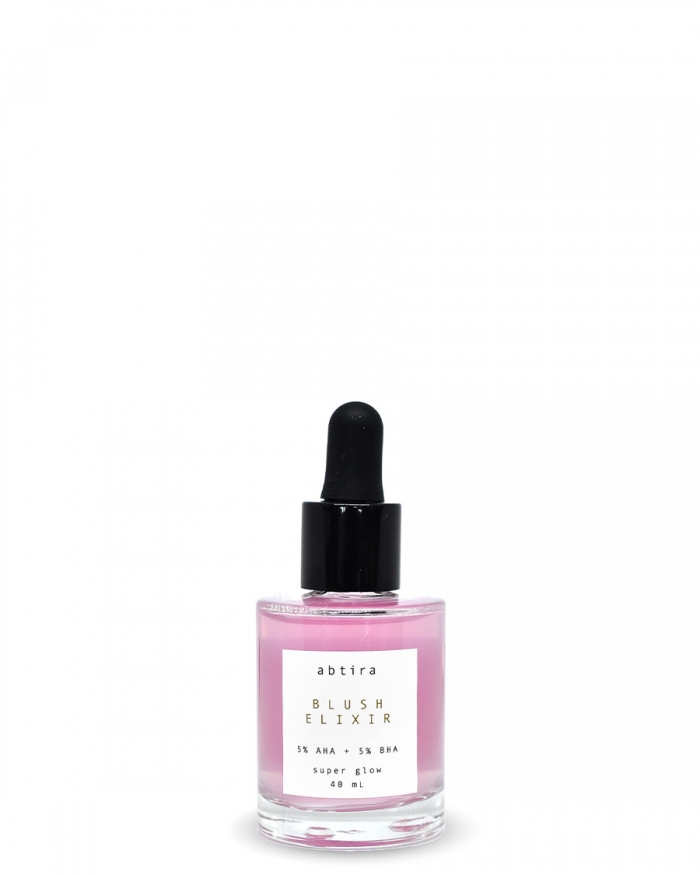 ABTIRA GARDEN Blush Elixir | güçlü aydınlatıcı + leke karşıtı iksir | %5 AHA + %5 BHA bombası 