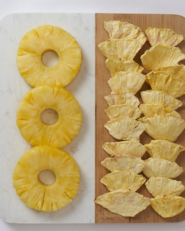 FARMHOOD 6x Freeze Dried Ananas Cipsi