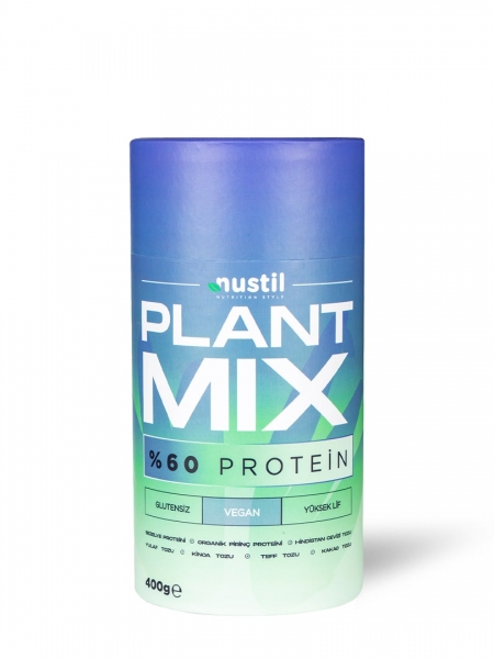 NUSTİL  Nustil Plant Mix Yüksek Proteinli Bitkisel Karışım 400GR