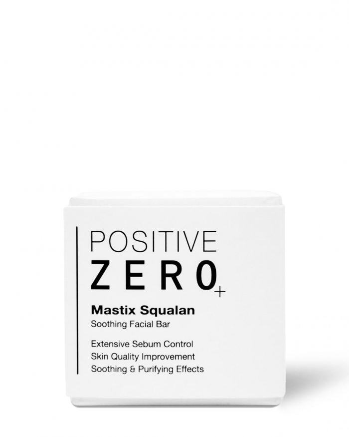 POSITIVE ZERO Mastix Squalan I Katı Form Cilt Yatıştırıcı + Sebum Dengeleyici I Skualan + Damla Sakızı 