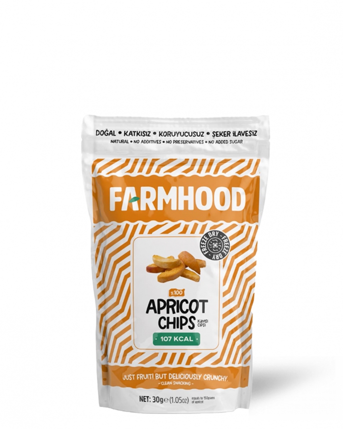 FARMHOOD 6x Freeze Dried Kayısı Cipsi