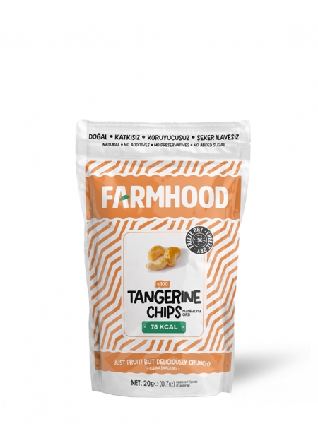 FARMHOOD  6x Freeze Dried Mandalina Cipsi