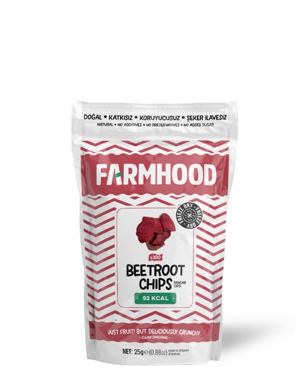 FARMHOOD 6x Freeze Dried Pancar Cipsi